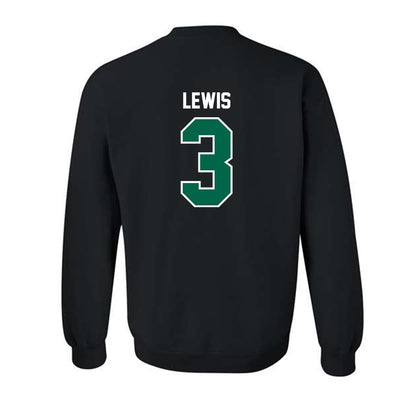 Tulane - NCAA Men's Basketball : Krystian Lewis - Crewneck Sweatshirt-1