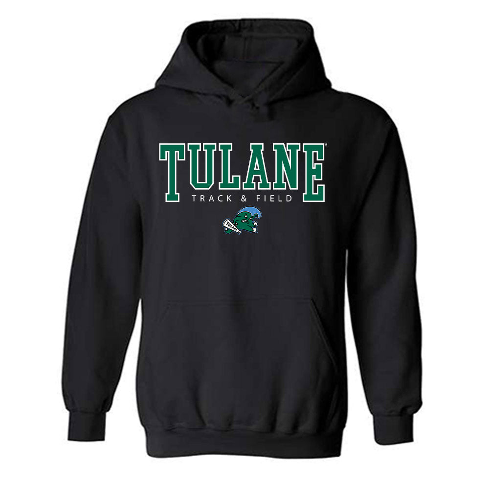 Tulane - NCAA Men's Track & Field : Jay Bowles - Hooded Sweatshirt-0