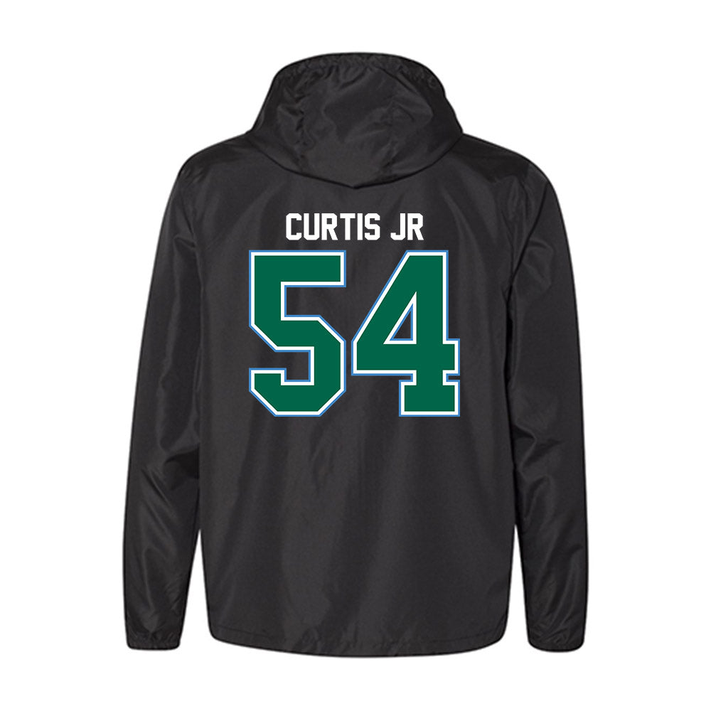 Tulane - NCAA Football : Jeffrey Curtis Jr - Windbreaker-1