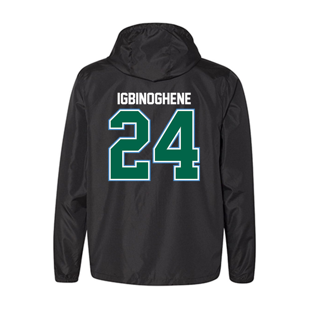 Tulane - NCAA Football : Michael Igbinoghene - Windbreaker-1