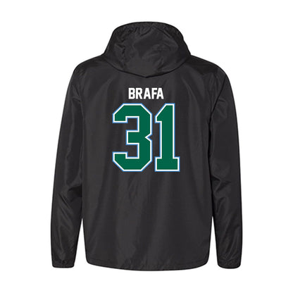 Tulane - NCAA Baseball : Jack Brafa - Windbreaker-1