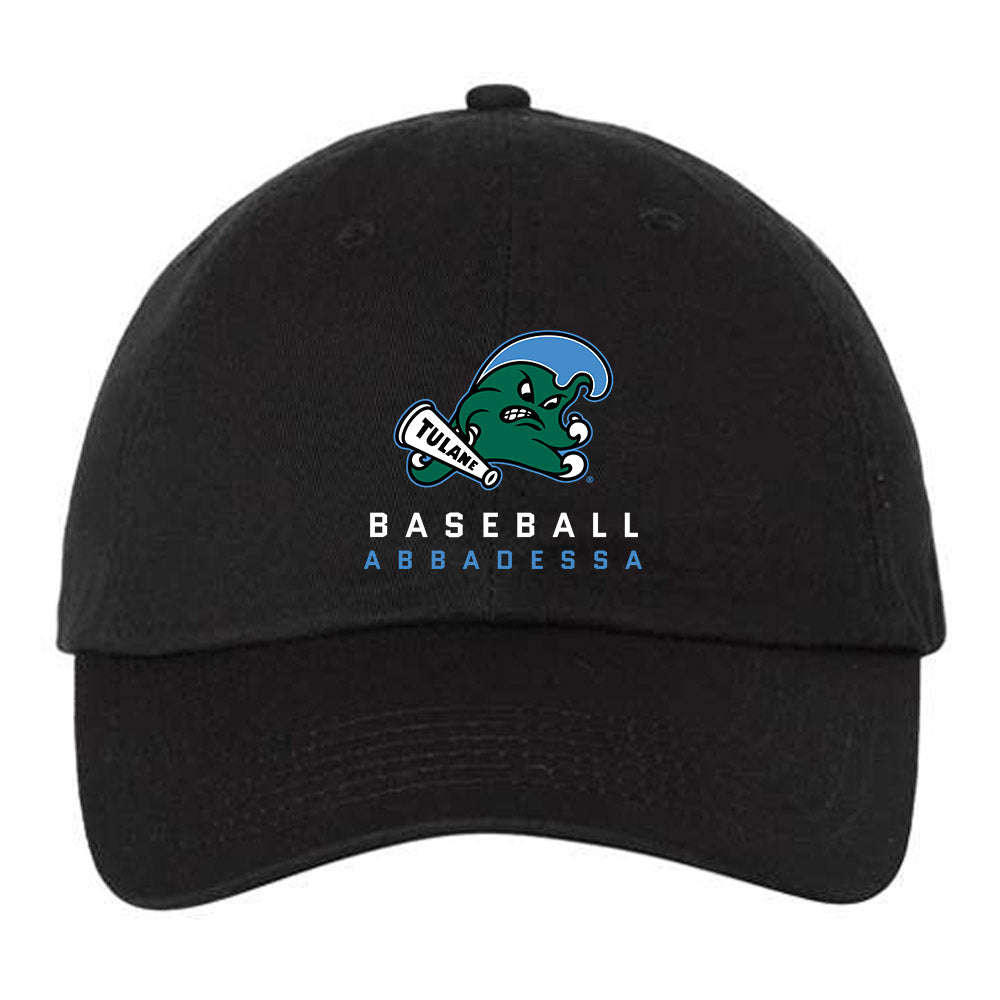 Tulane - NCAA Baseball : Jude Abbadessa - Dad Hat-0