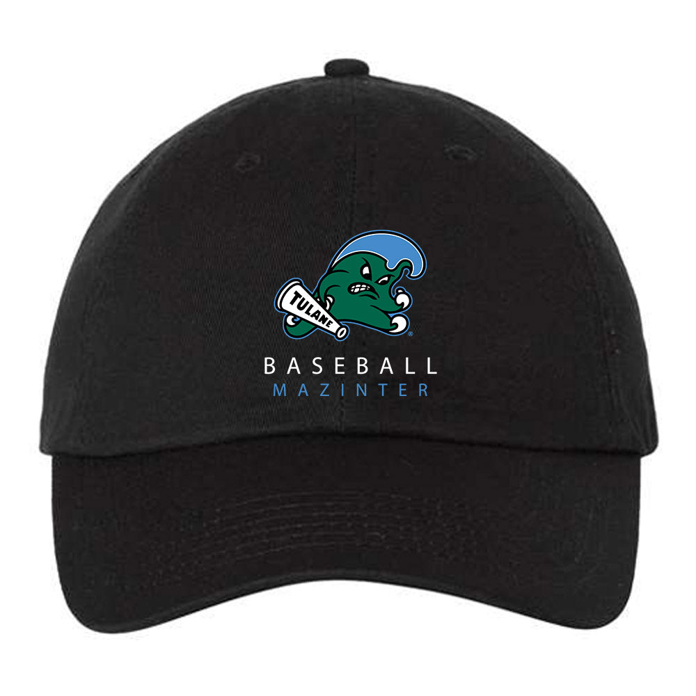 Tulane - NCAA Baseball : Max Mazinter - Dad Hat-0