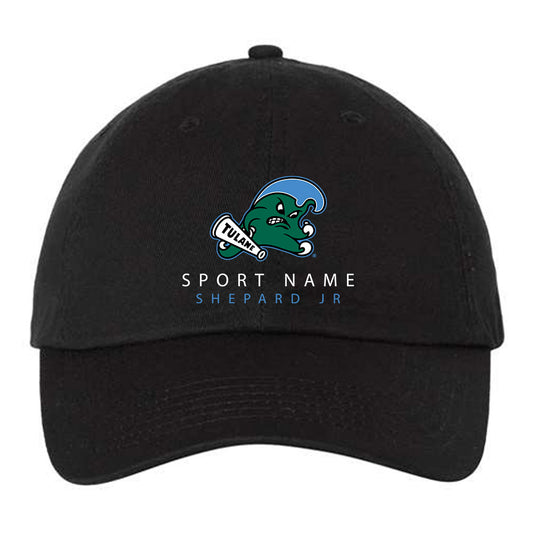 Tulane - NCAA Football : Derrick Shepard Jr - Dad Hat-0