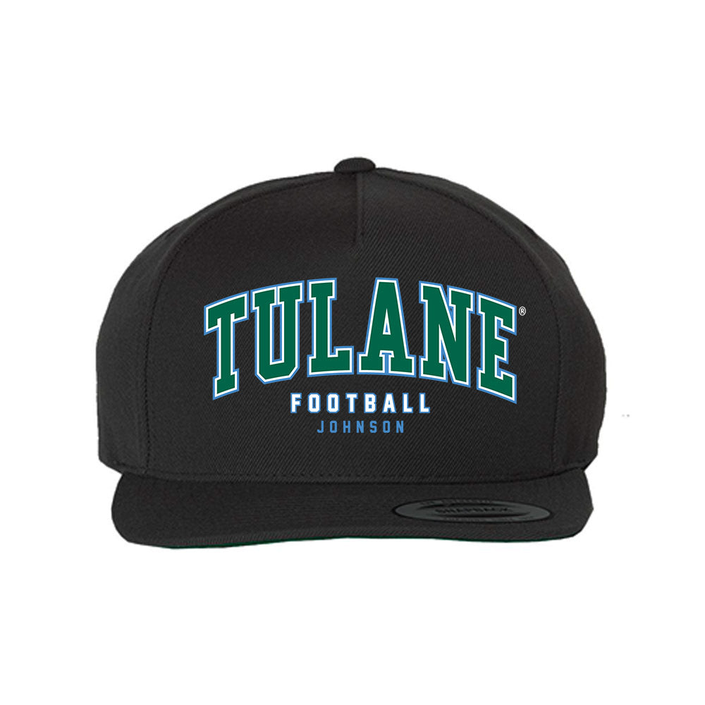 Tulane - NCAA Football : Trace Johnson - Snapback Hat-0