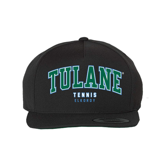 Tulane - NCAA Men's Tennis : Hady Elkordy - Snapback Hat-0