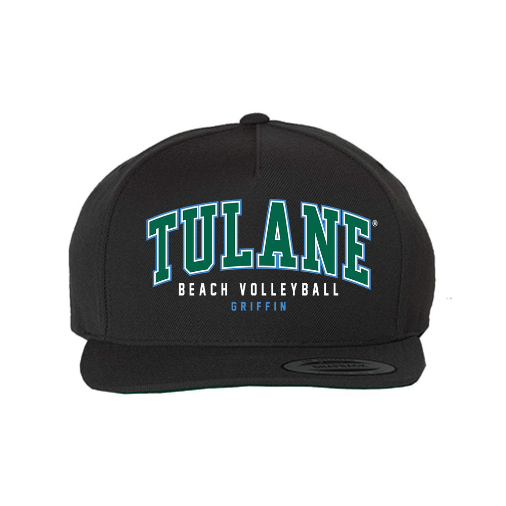 Tulane - NCAA Beach Volleyball : Bella Griffin - Snapback Hat-0