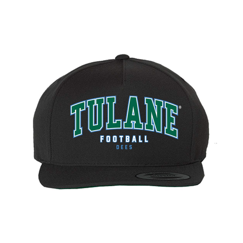 Tulane - NCAA Football : Cayden Dees - Snapback Hat-0