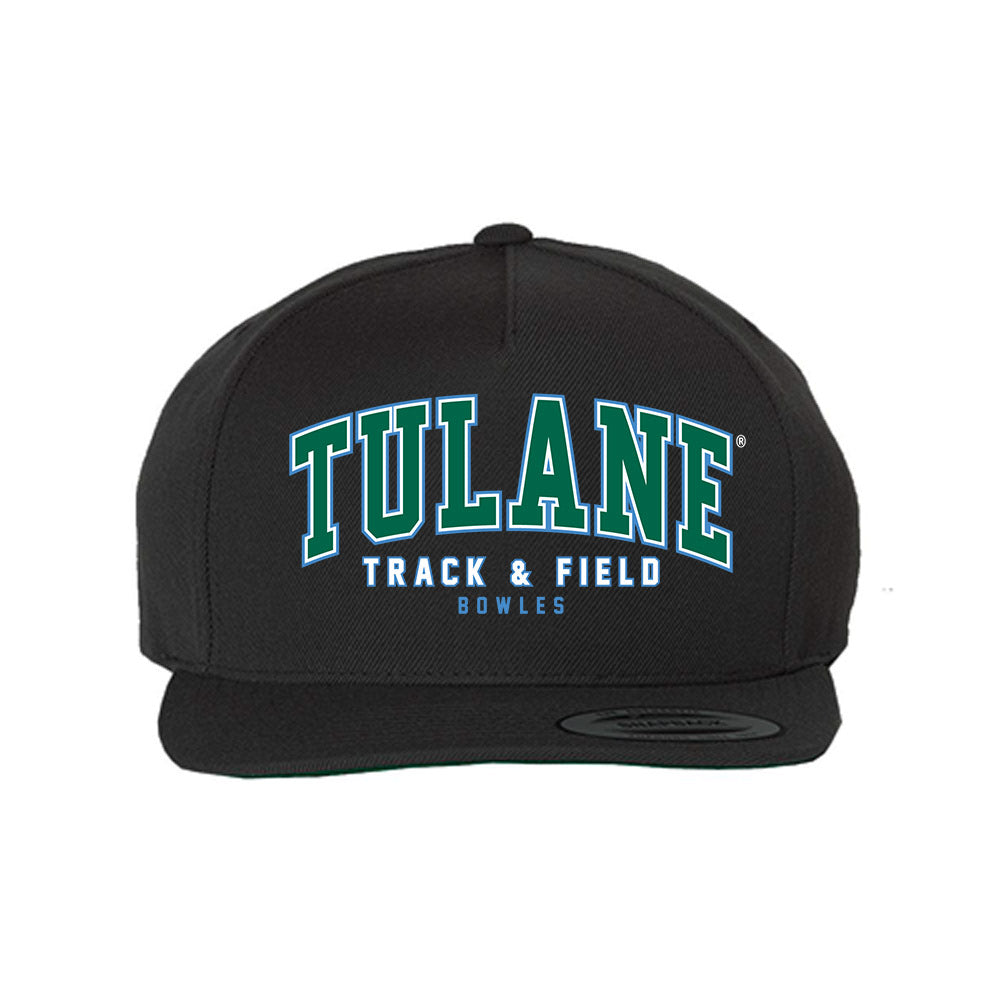 Tulane - NCAA Men's Track & Field : Jay Bowles - Snapback Hat-0