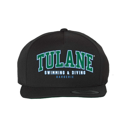 Tulane - NCAA Women's Swimming & Diving : Danielle Barberie - Snapback Hat-0