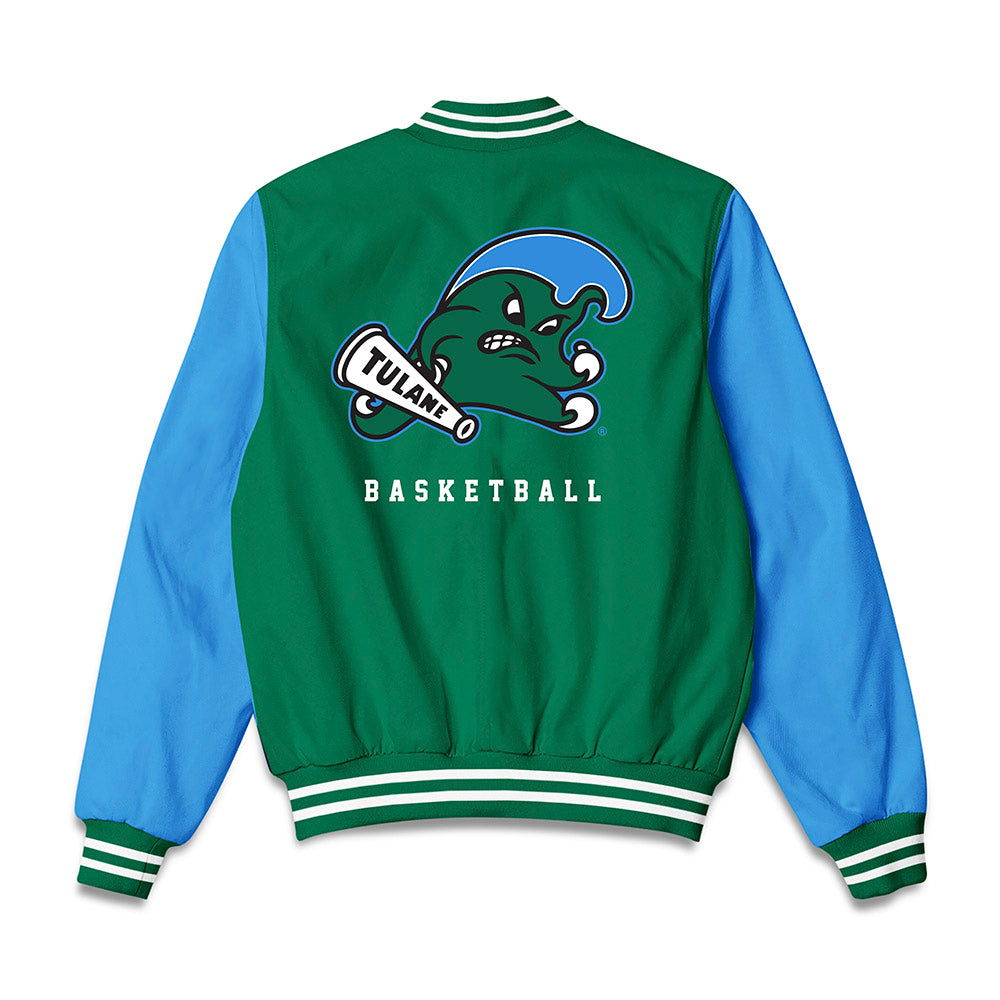 Tulane - NCAA Women's Basketball : Mecailin Marshall - Bomber Jacket-1