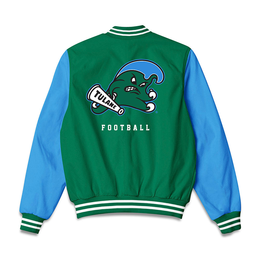 Tulane - NCAA Football : Seth Gale - Bomber Jacket-1