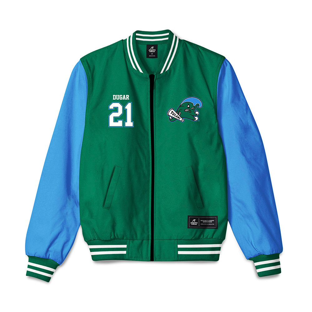 Tulane - NCAA Football : Dj Dugar - Bomber Jacket-0