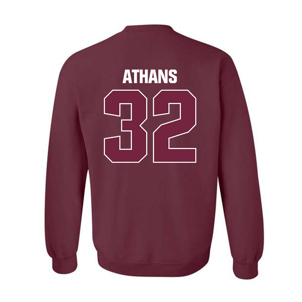 SIU Carbondale - NCAA Football : Jimmy Athans - Classic Shersey Crewneck Sweatshirt-1