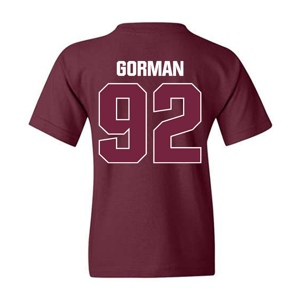 SIU Carbondale - NCAA Football : Elijah Gorman - Classic Shersey Youth T-Shirt-1