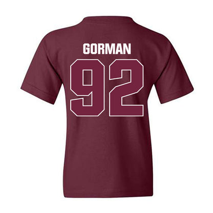 SIU Carbondale - NCAA Football : Elijah Gorman - Classic Shersey Youth T-Shirt-1