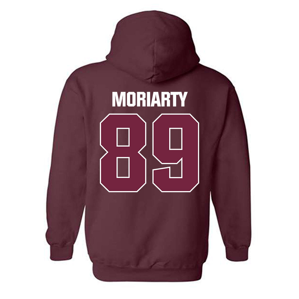 SIU Carbondale - NCAA Football : Aiden Moriarty - Classic Shersey Hooded Sweatshirt-1