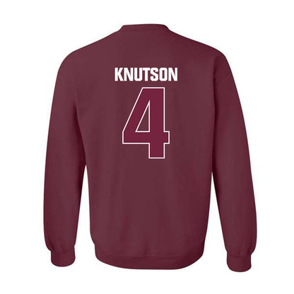 SIU Carbondale - NCAA Softball : Amanda Knutson - Classic Shersey Crewneck Sweatshirt-1