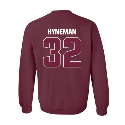 SIU Carbondale - NCAA Baseball : Josh Hyneman - Classic Shersey Crewneck Sweatshirt-1