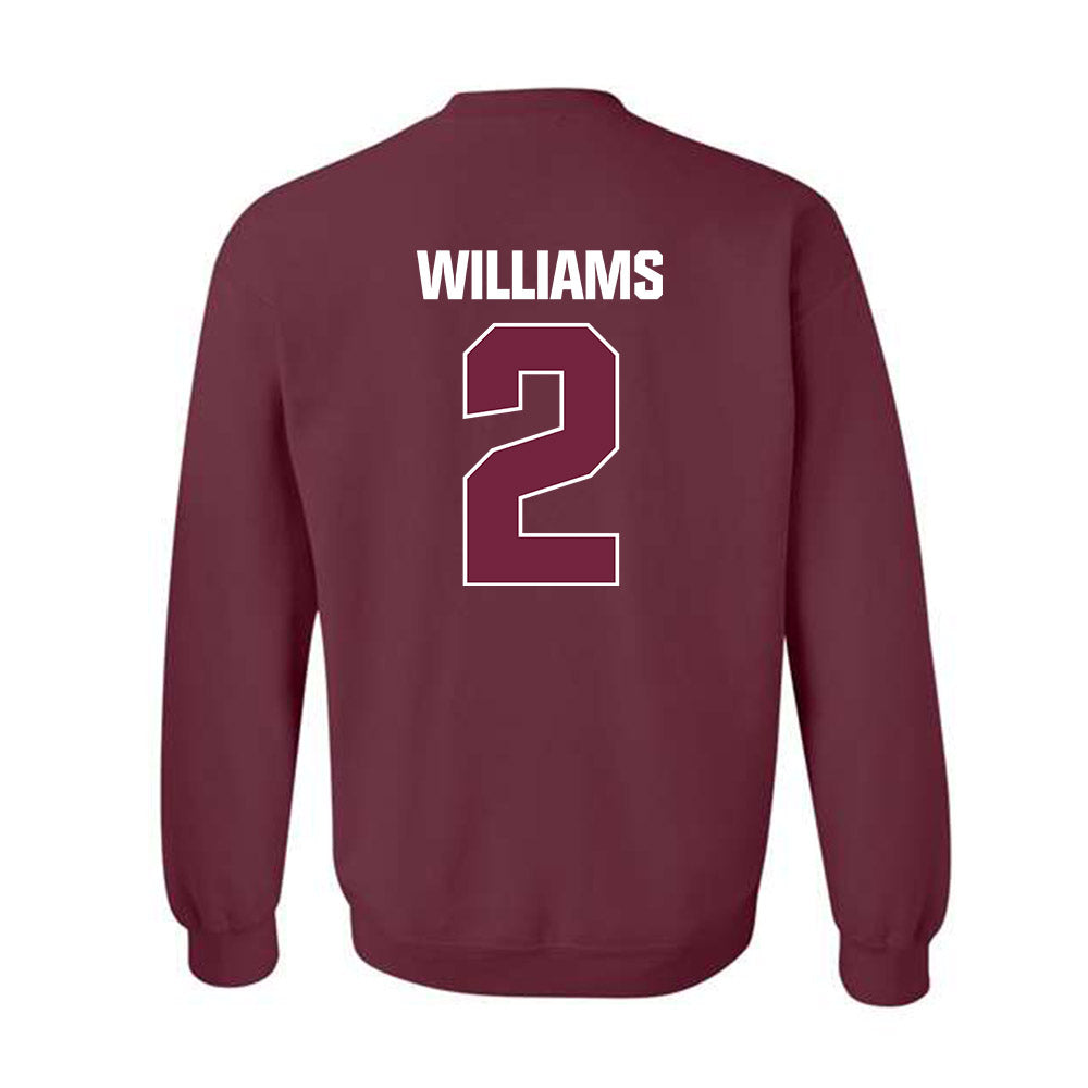 SIU Carbondale - NCAA Softball : Emily Williams - Classic Shersey Crewneck Sweatshirt-1
