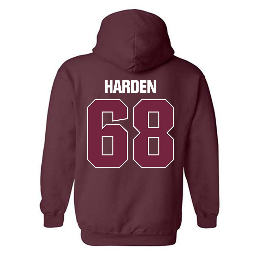 SIU Carbondale - NCAA Football : Derek Harden - Classic Shersey Hooded Sweatshirt-1