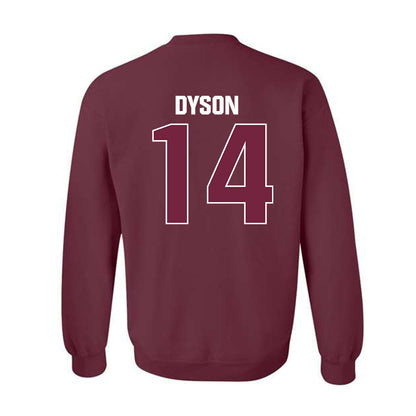 SIU Carbondale - NCAA Football : Traivon Dyson - Classic Shersey Crewneck Sweatshirt-1