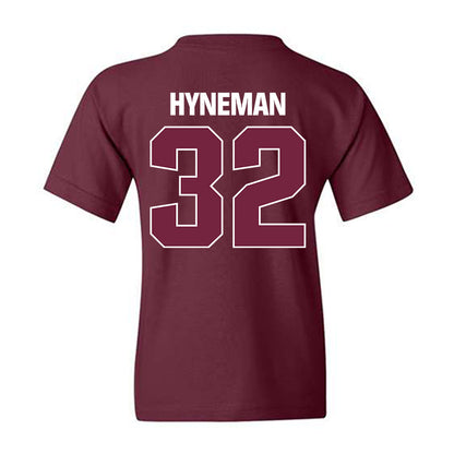 SIU Carbondale - NCAA Baseball : Josh Hyneman - Classic Shersey Youth T-Shirt-1