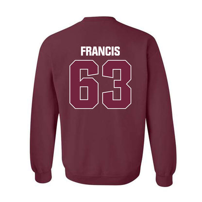 SIU Carbondale - NCAA Football : Kellen Francis - Classic Shersey Crewneck Sweatshirt-1