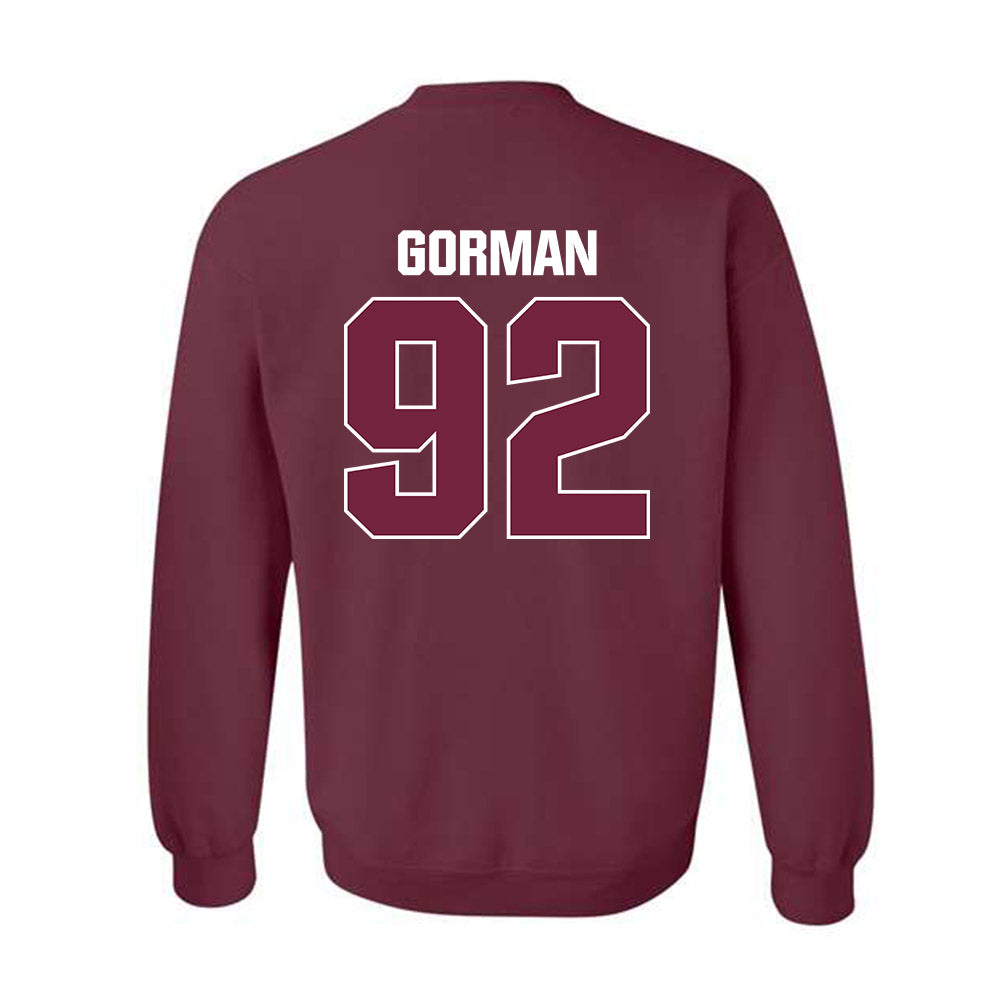 SIU Carbondale - NCAA Football : Elijah Gorman - Classic Shersey Crewneck Sweatshirt-1
