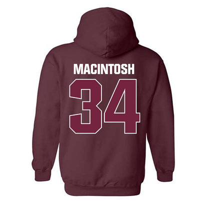 SIU Carbondale - NCAA Baseball : Jack MacIntosh - Classic Shersey Hooded Sweatshirt-1