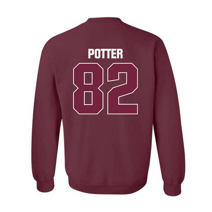 SIU Carbondale - NCAA Football : Chris Potter - Classic Shersey Crewneck Sweatshirt-1
