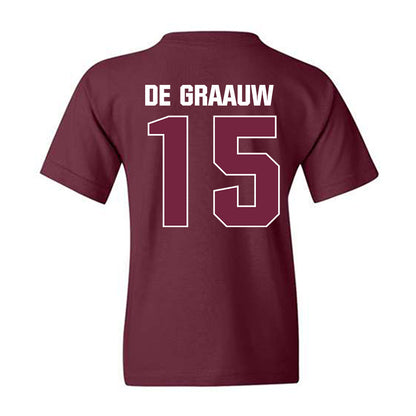 SIU Carbondale - NCAA Baseball : Gio De Graauw - Classic Shersey Youth T-Shirt-1
