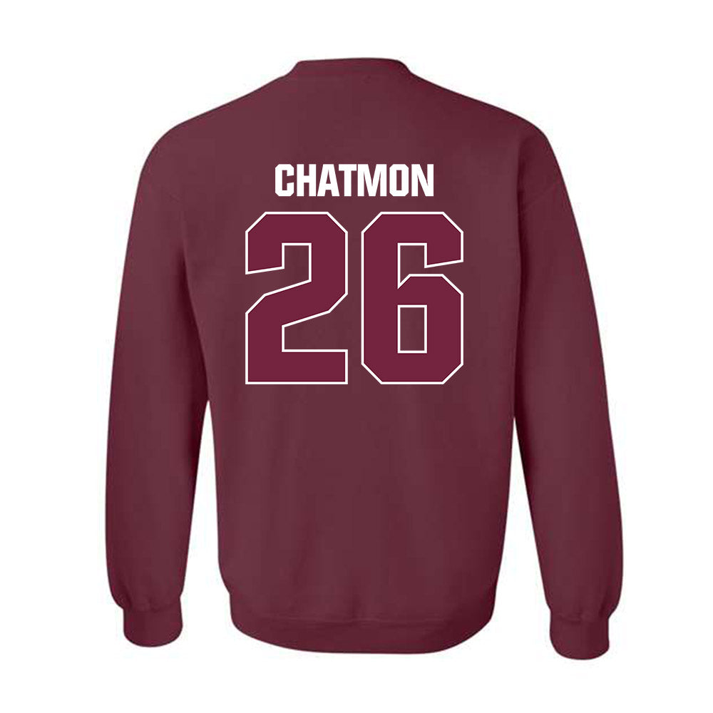 SIU Carbondale - NCAA Football : Quade Chatmon - Classic Shersey Crewneck Sweatshirt-1
