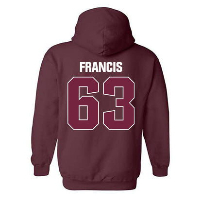 SIU Carbondale - NCAA Football : Kellen Francis - Classic Shersey Hooded Sweatshirt-1