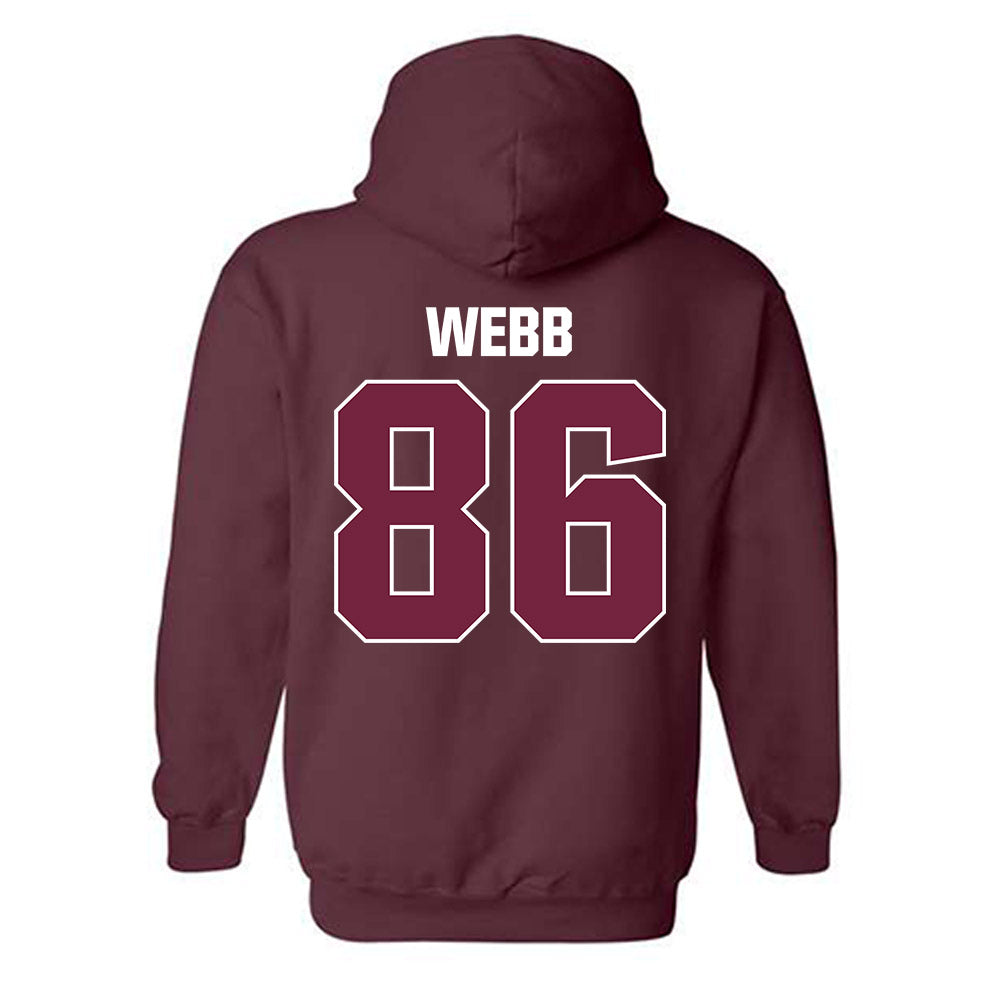 SIU Carbondale - NCAA Football : Jack Webb - Classic Shersey Hooded Sweatshirt-1