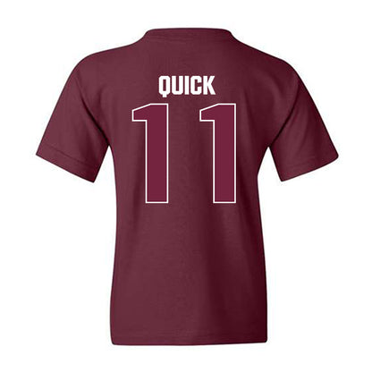 SIU Carbondale - NCAA Football : Markell Quick - Classic Shersey Youth T-Shirt-1