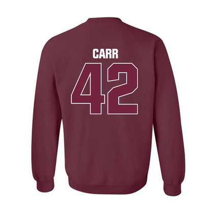 SIU Carbondale - NCAA Football : Patrick Carr - Classic Shersey Crewneck Sweatshirt-1