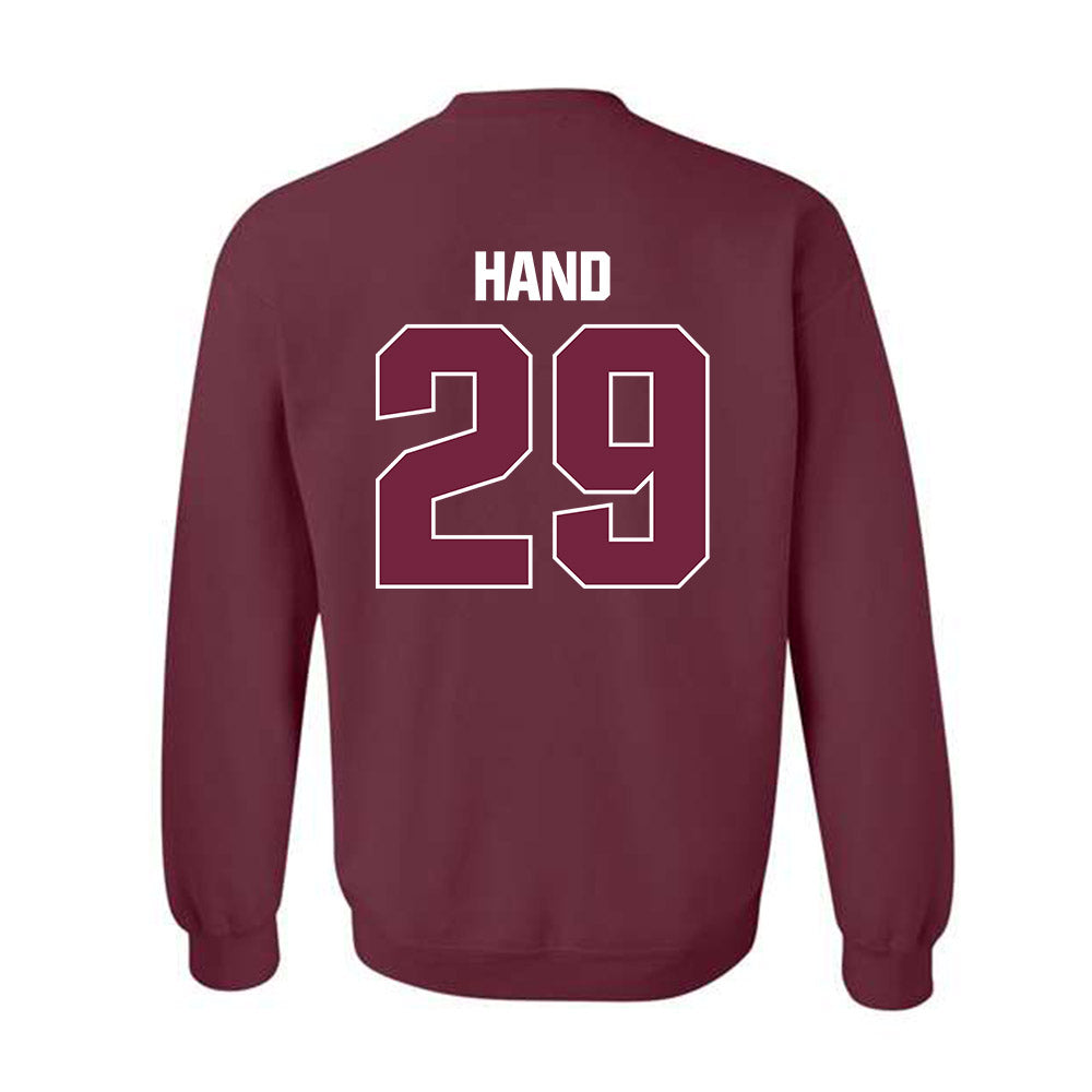 SIU Carbondale - NCAA Baseball : Nolan Hand - Classic Shersey Crewneck Sweatshirt-1