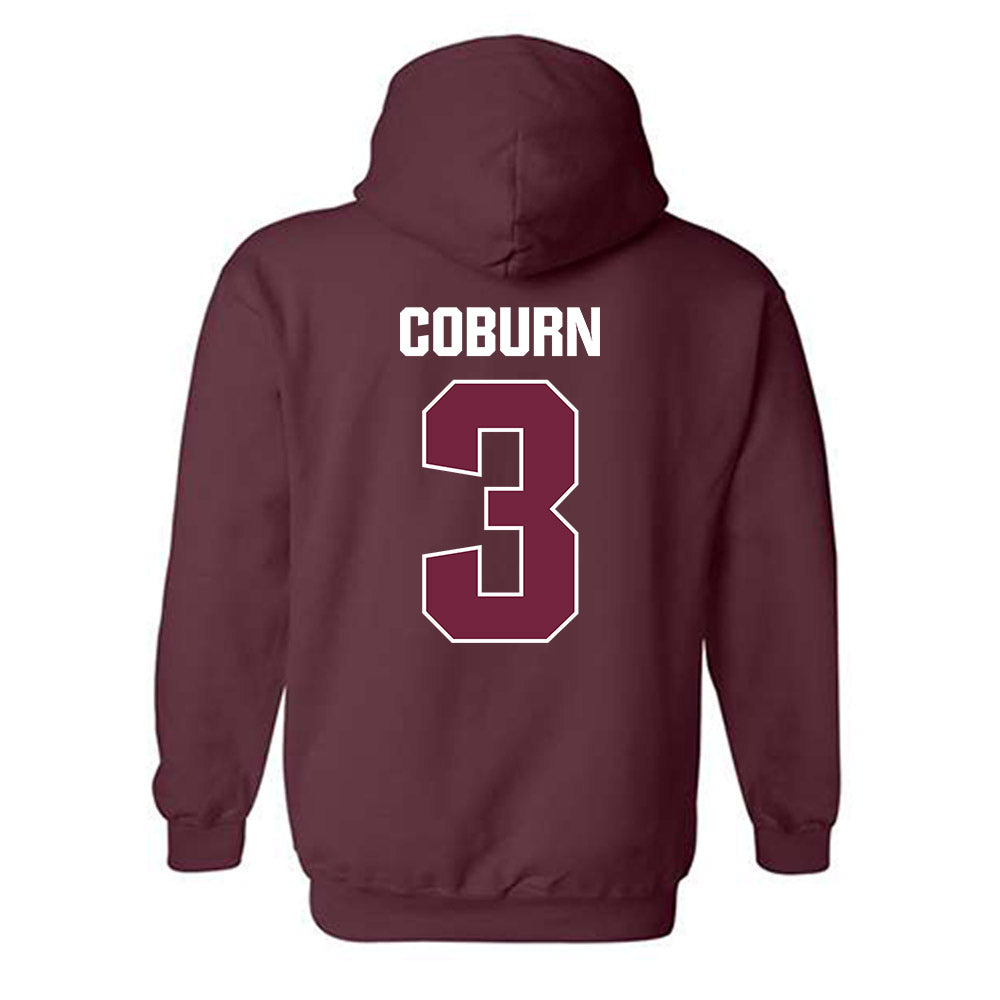 SIU Carbondale - NCAA Softball : Mikaela Coburn - Classic Shersey Hooded Sweatshirt-1