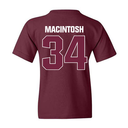 SIU Carbondale - NCAA Baseball : Jack MacIntosh - Classic Shersey Youth T-Shirt-1