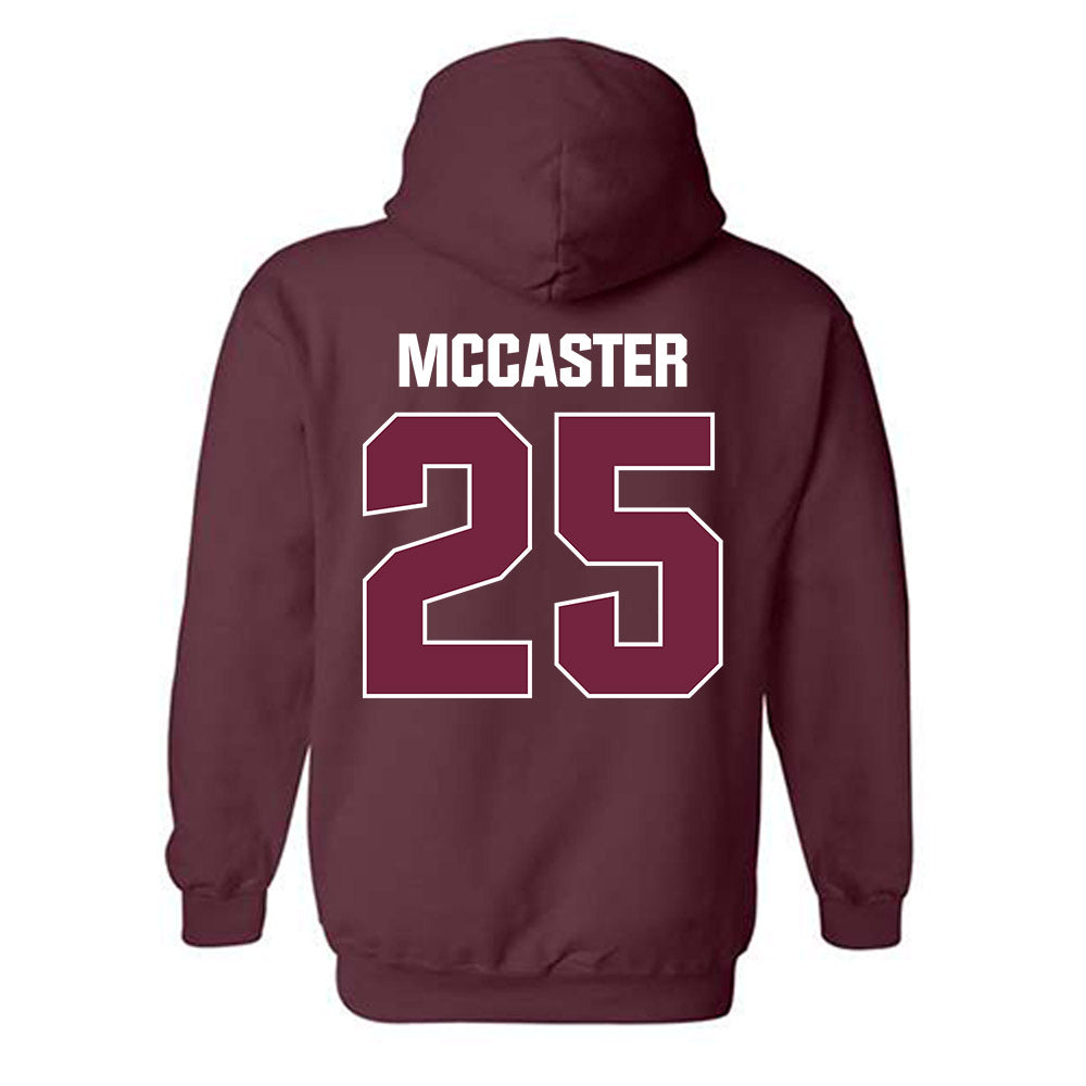 SIU Carbondale - NCAA Football : Jayden McCaster - Classic Shersey Hooded Sweatshirt-1