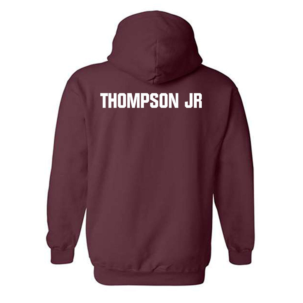 SIU Carbondale - NCAA Men's Track & Field : Monroe Thompson Jr - Classic Shersey Hooded Sweatshirt-1