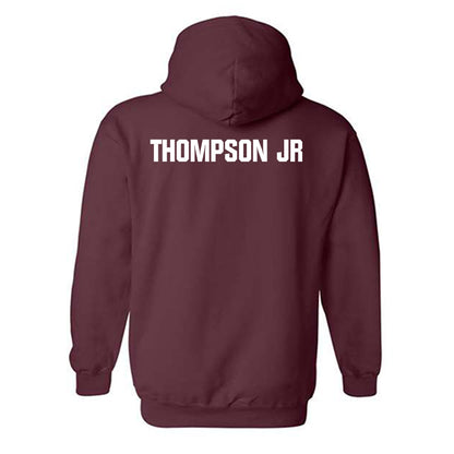 SIU Carbondale - NCAA Men's Track & Field : Monroe Thompson Jr - Classic Shersey Hooded Sweatshirt-1