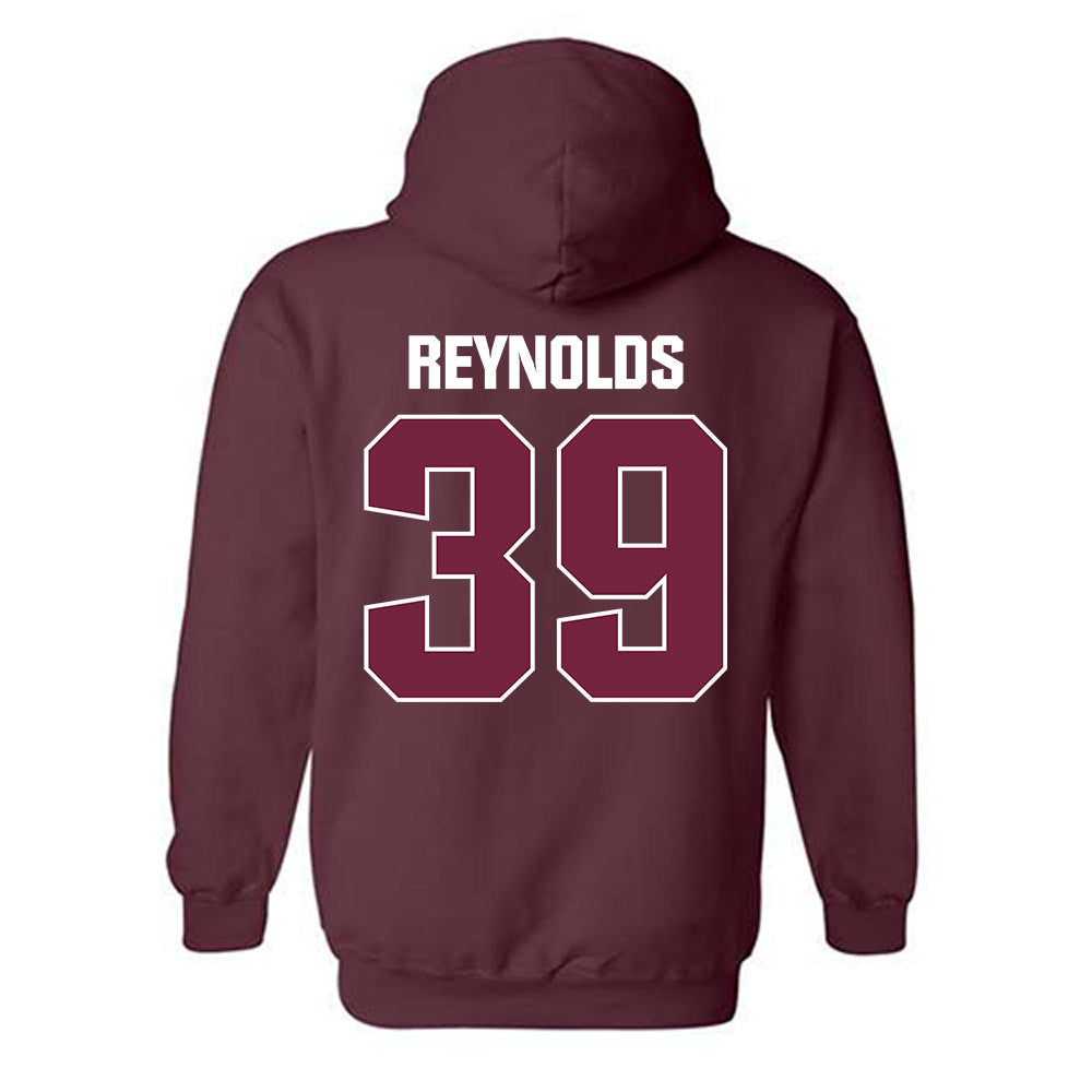 SIU Carbondale - NCAA Football : Chase Reynolds - Classic Shersey Hooded Sweatshirt-1