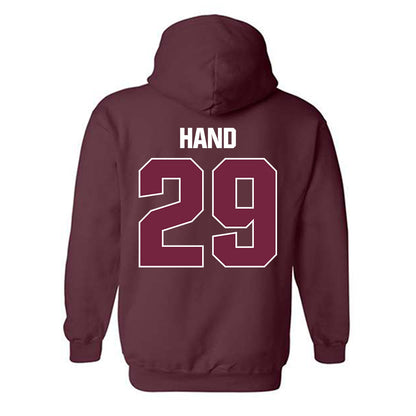 SIU Carbondale - NCAA Baseball : Nolan Hand - Classic Shersey Hooded Sweatshirt-1