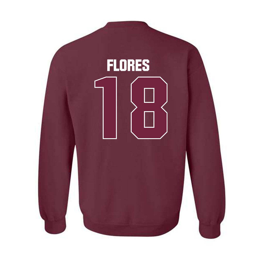 SIU Carbondale - NCAA Baseball : Jaden Flores - Classic Shersey Crewneck Sweatshirt-1
