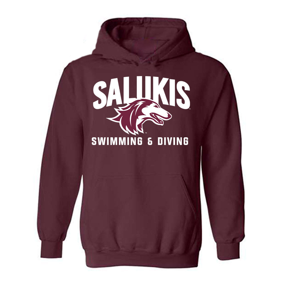 SIU Carbondale - NCAA Men's Swimming & Diving : Alex Odom - Classic Shersey Hooded Sweatshirt-0