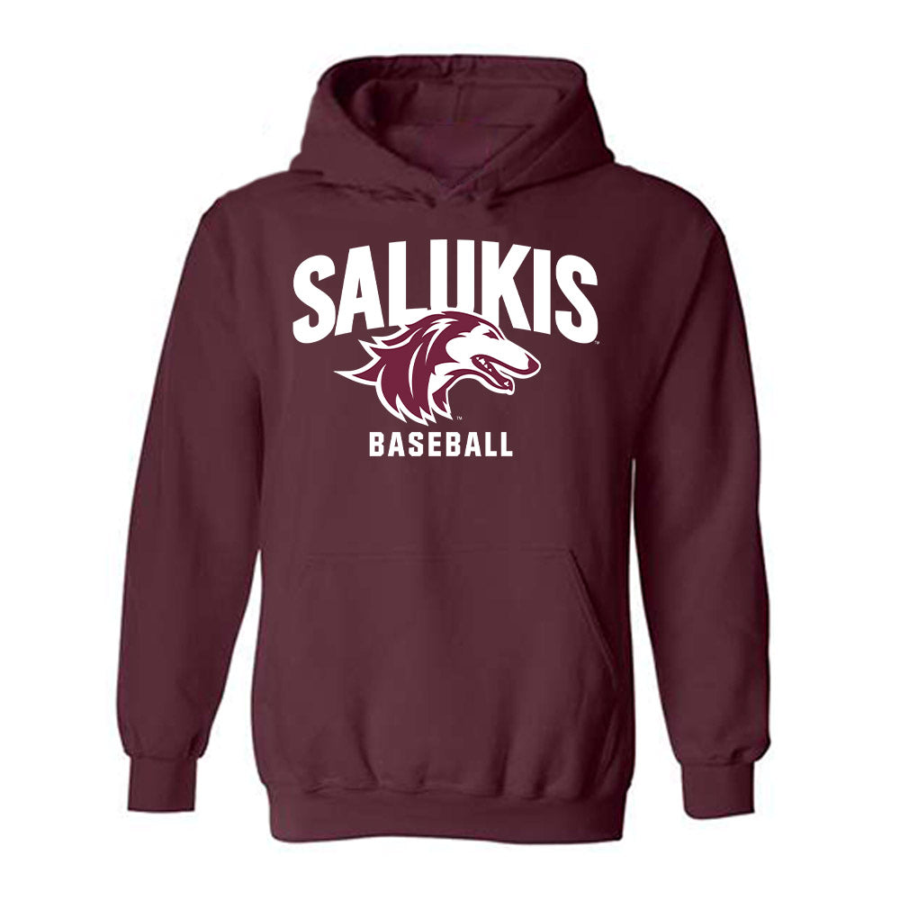 SIU Carbondale - NCAA Baseball : Nolan Hand - Classic Shersey Hooded Sweatshirt-0