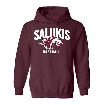SIU Carbondale - NCAA Baseball : Gio De Graauw - Classic Shersey Hooded Sweatshirt-0