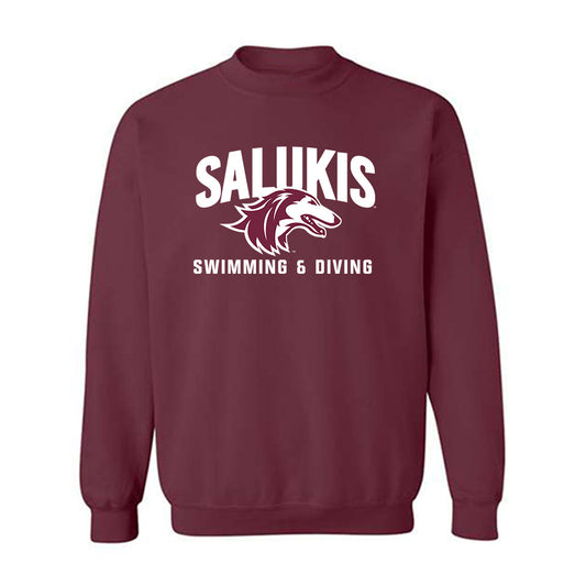 SIU Carbondale - NCAA Men's Swimming & Diving : Alex Odom - Classic Shersey Crewneck Sweatshirt-0